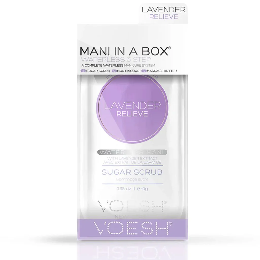 3 Step Mani-in-a-Box Lavender Relieve - Voesh