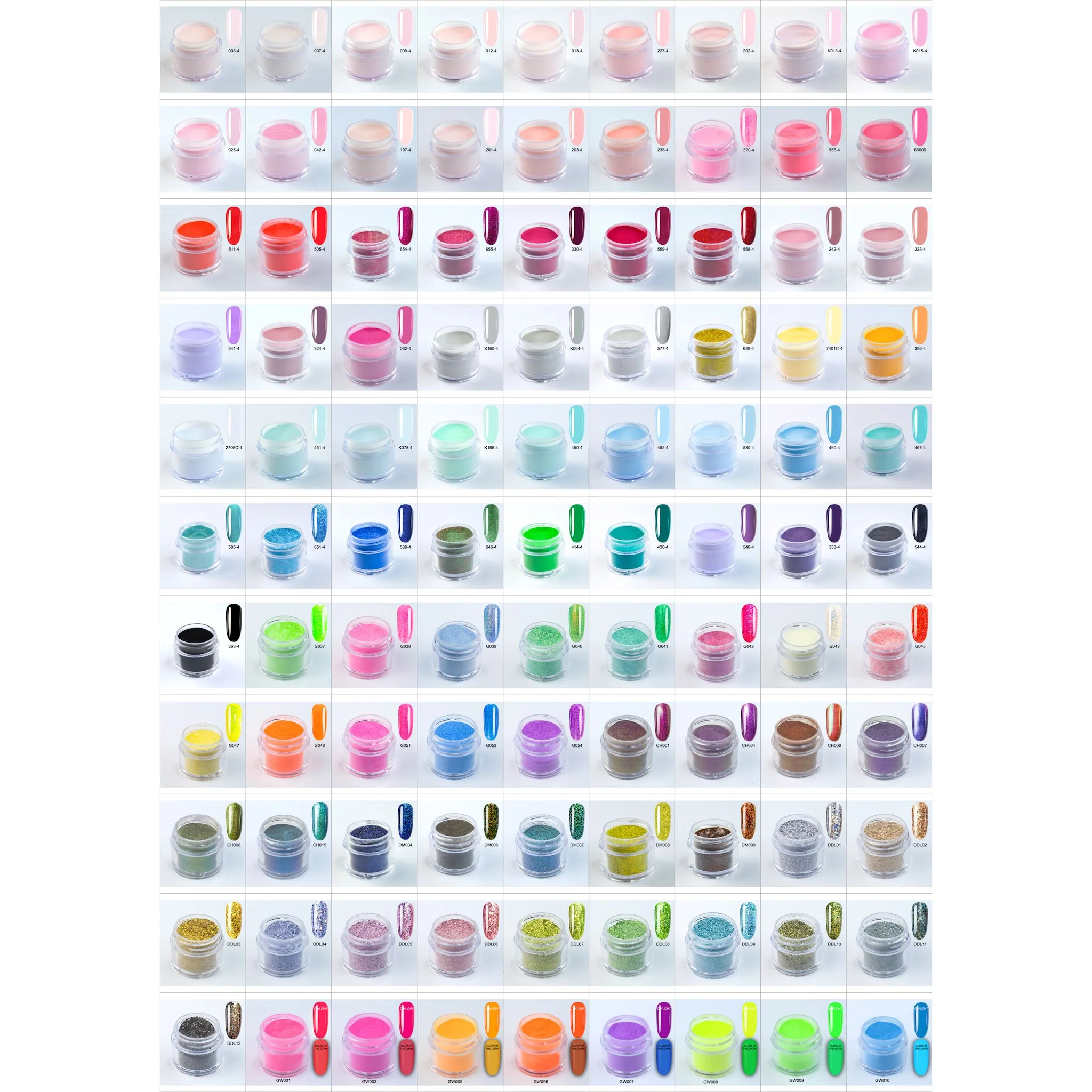 Acrylic Nail Powder Colours 30g - Image 4