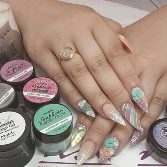 Acrylic Nail Powder Colours 7g - Image 2