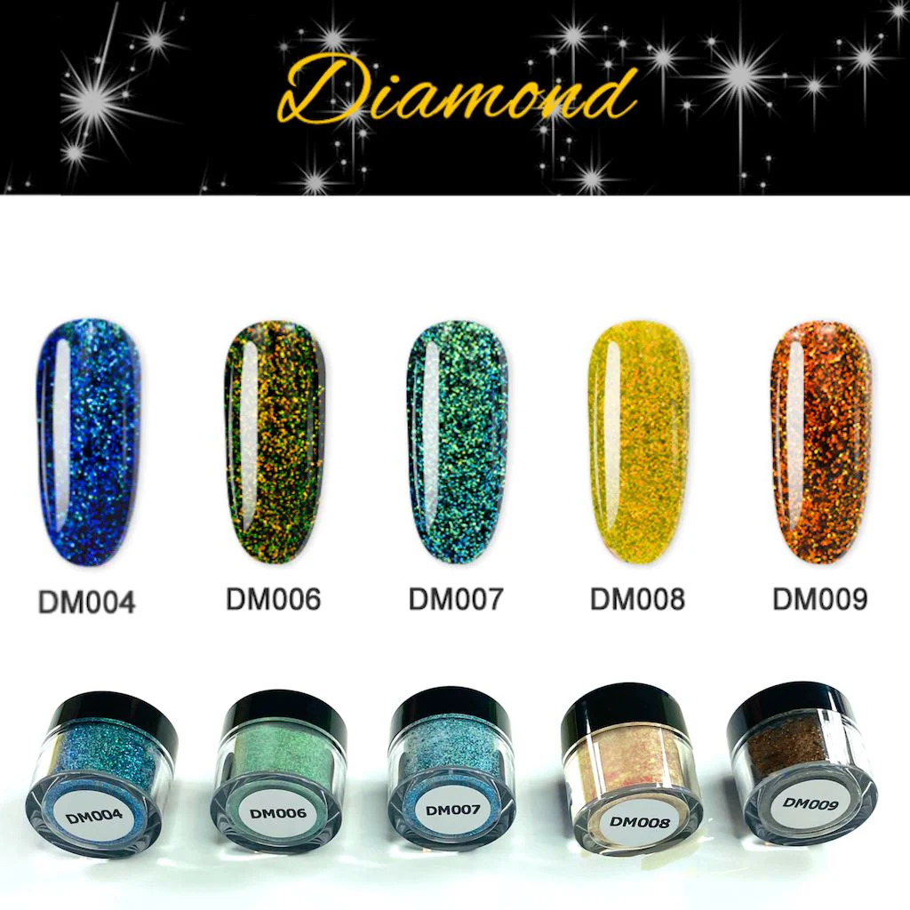 Acrylic Nail Powders - Diamond Collection