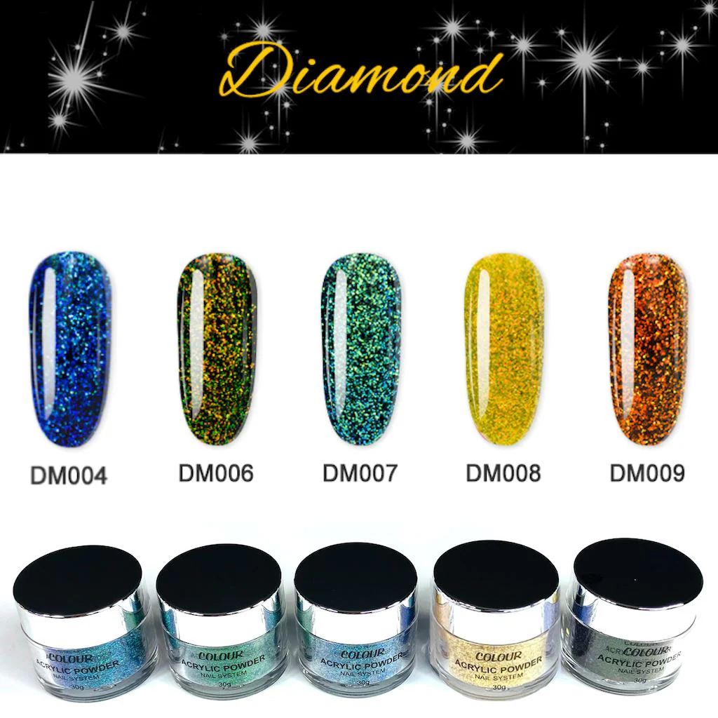 Acrylic Nail Powders - Diamond Collection - Image 2