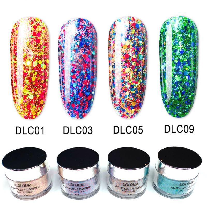 Acrylic Nail Powders - Galaxy Colours - Image 9