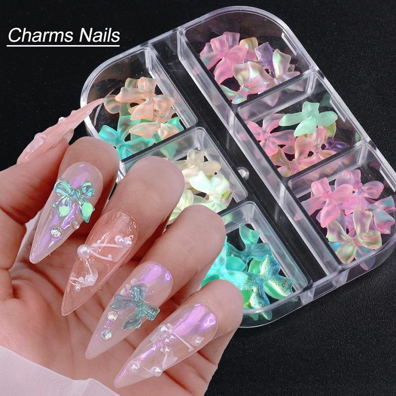 Aurora Bowknot Nail Art Decoration - Image 2