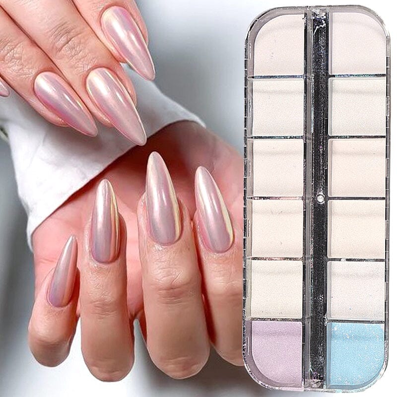 Aurora Ice Pearl Chrome Pigment Powders Tray - Image 2