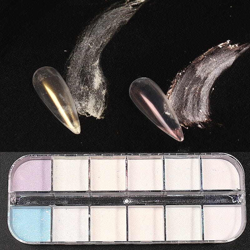 Aurora Ice Pearl Chrome Pigment Powders Tray - Image 4