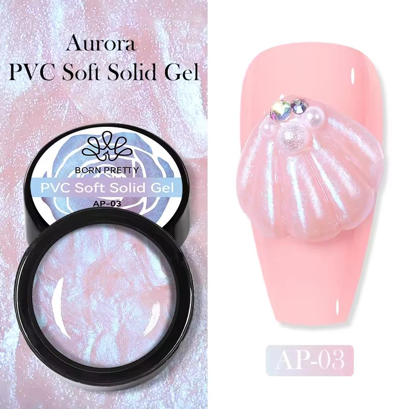 Aurora PVC Soft Solid 3D Sculpting Gel Born Pretty - Image 9
