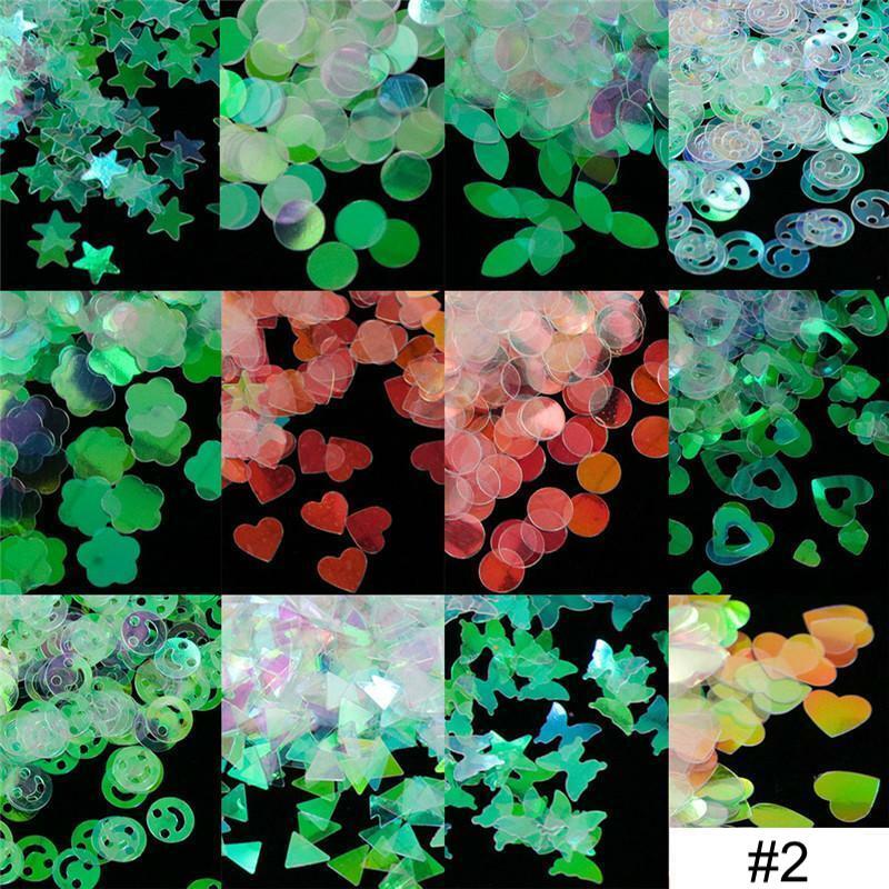 Aurora Sparkly Holographic Flakes Tray - Image 7