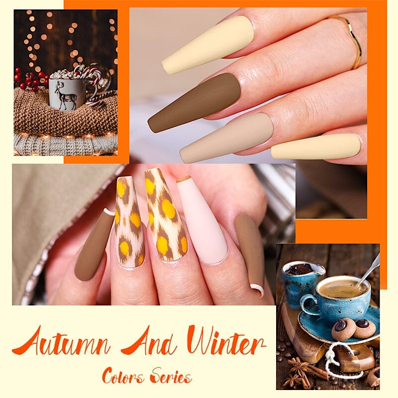 Autumn And Winter - Gel Polish 6 Colour Set 10ml - Image 2