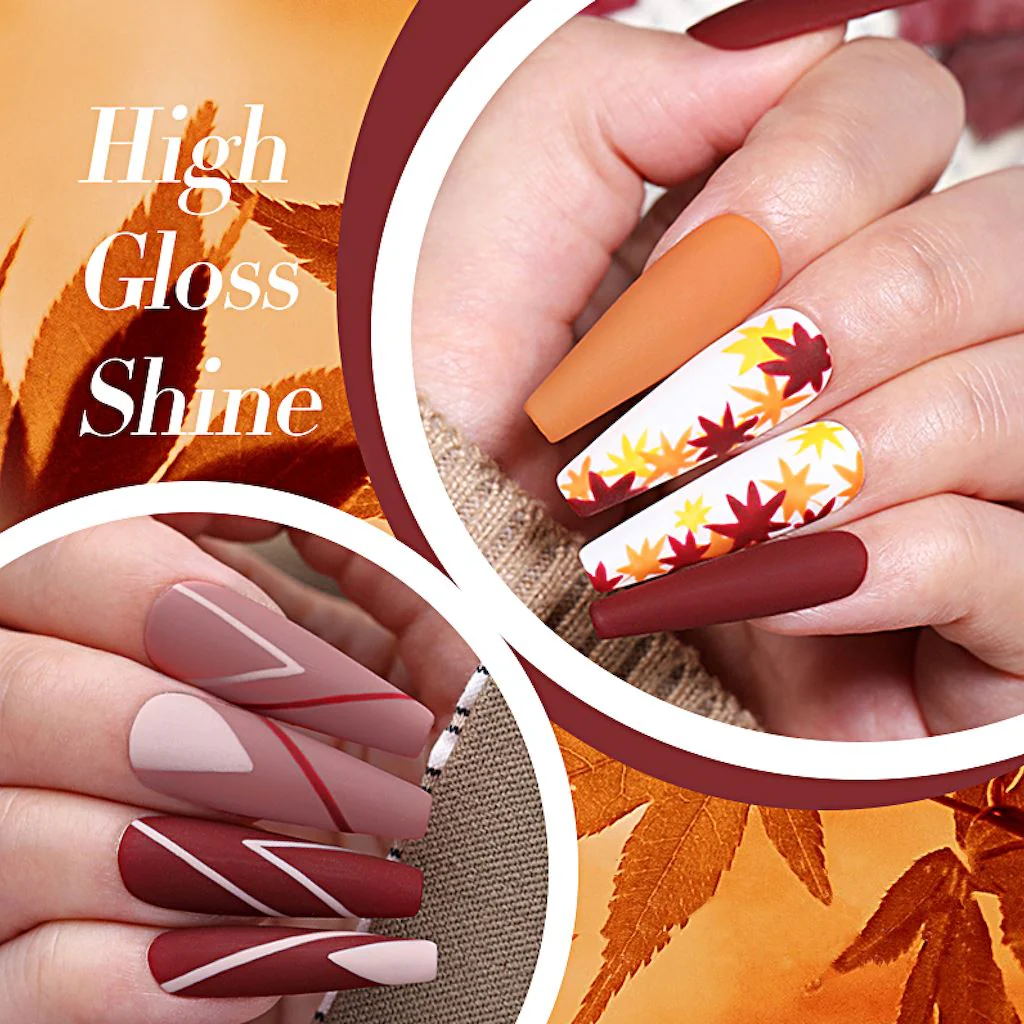Autumn And Winter - Gel Polish 6 Colour Set 10ml - Image 4