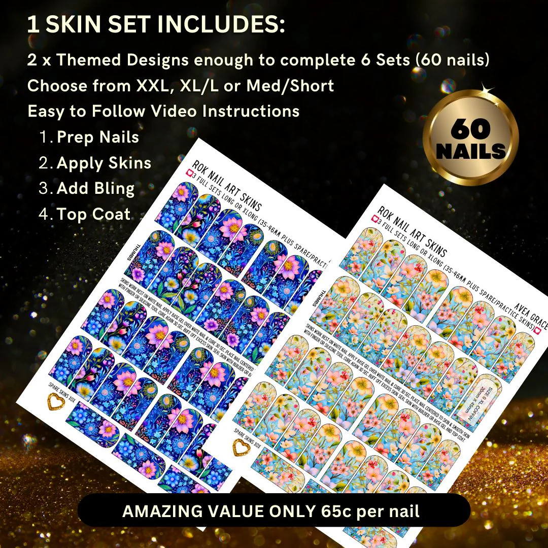 Avea Grace - Nail Art Skin - Image 3