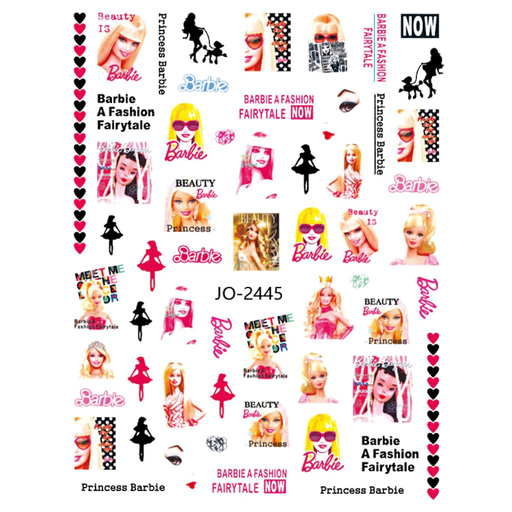 Barbie Nail Art Stickers - Image 13