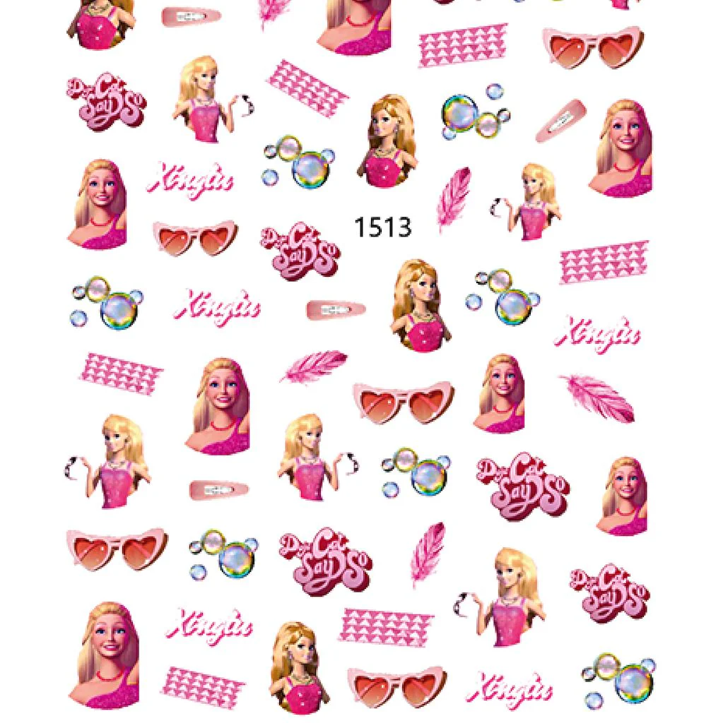 Barbie Nail Art Stickers - Image 5
