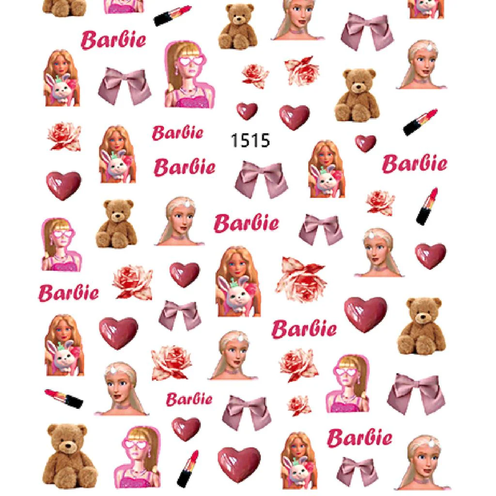 Barbie Nail Art Stickers - Image 7