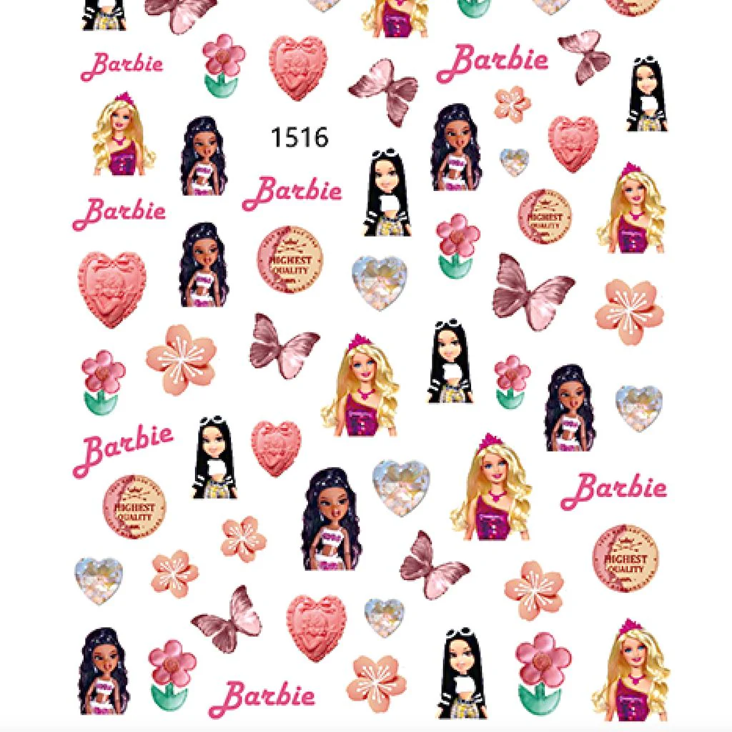 Barbie Nail Art Stickers - Image 8