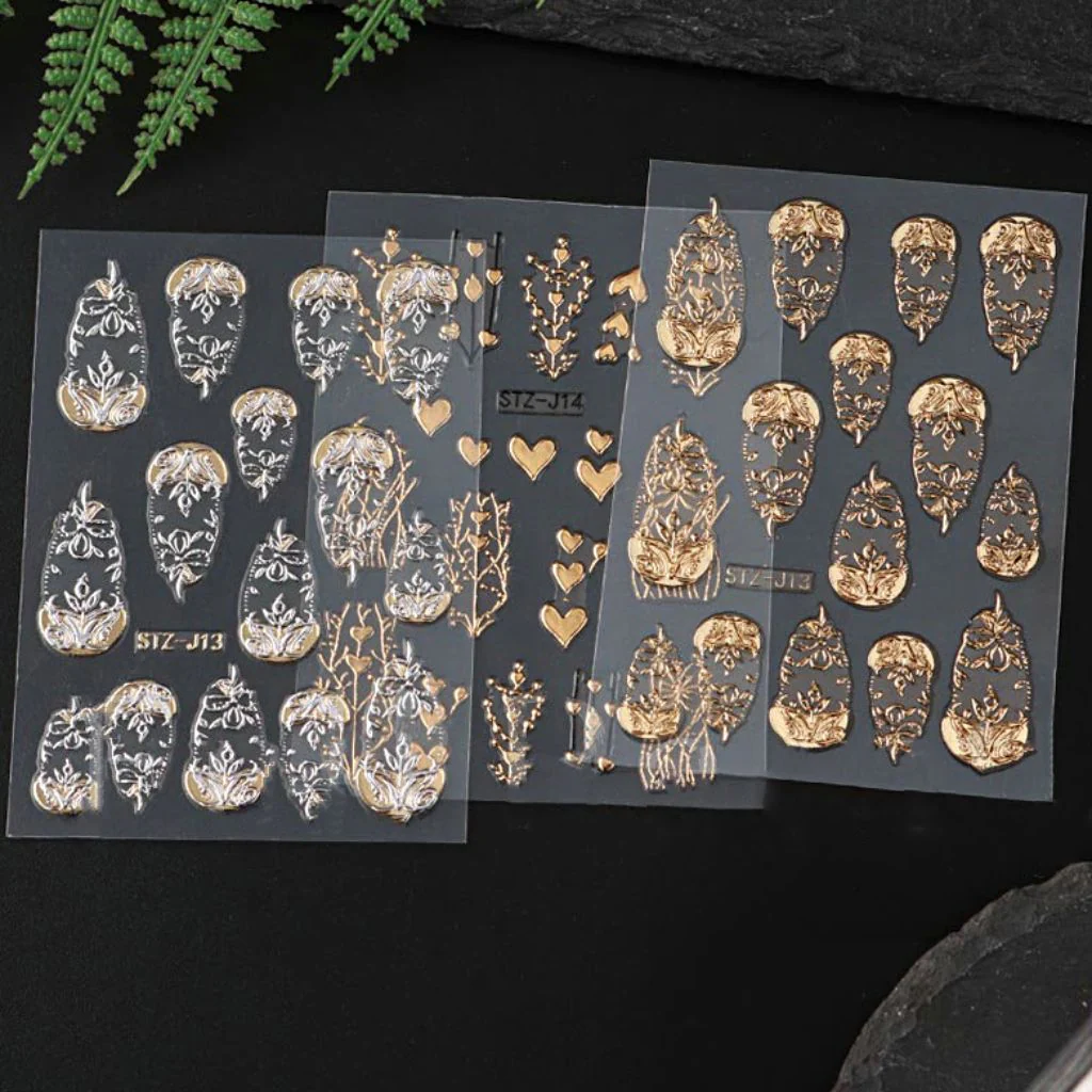 Baroque Nail Art Sticker