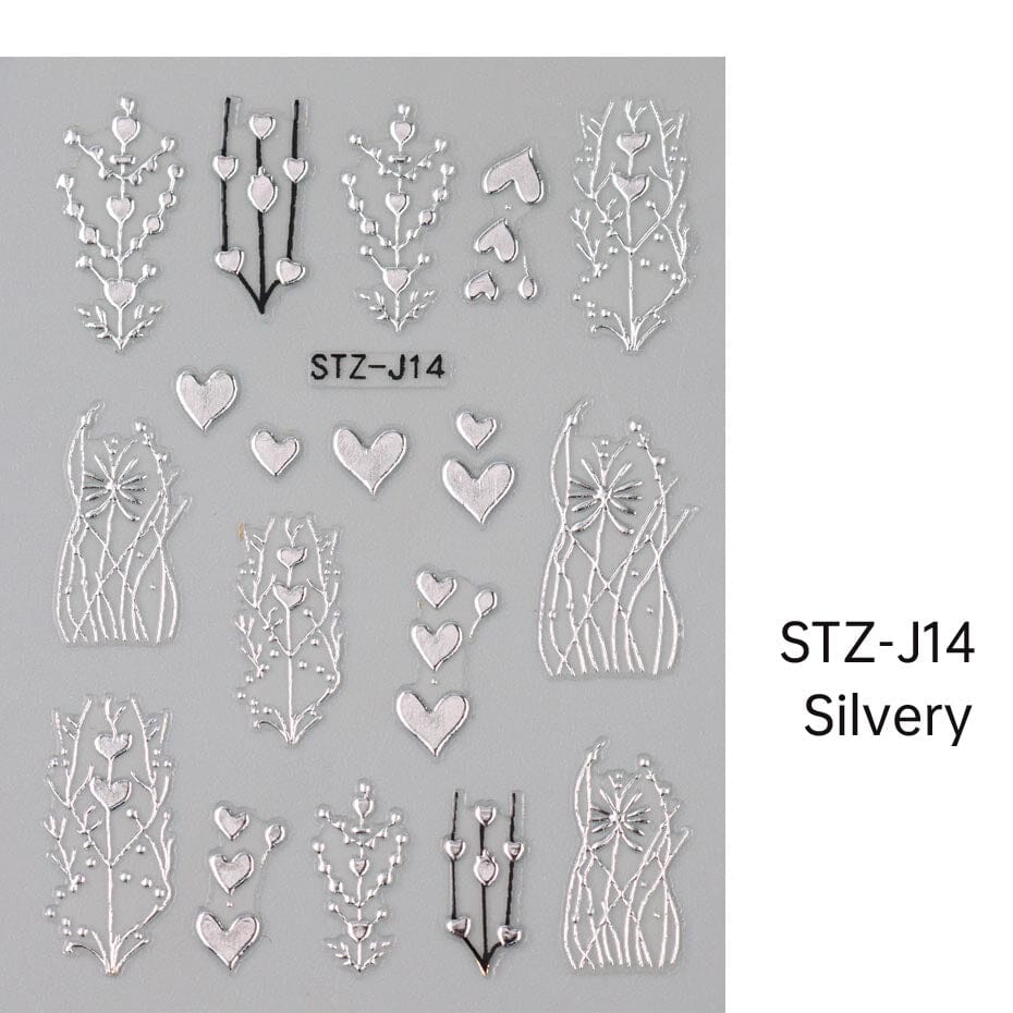 Baroque Nail Art Sticker - Image 6