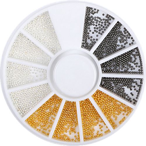 Beads Nail Art Decoration Wheels - Image 8