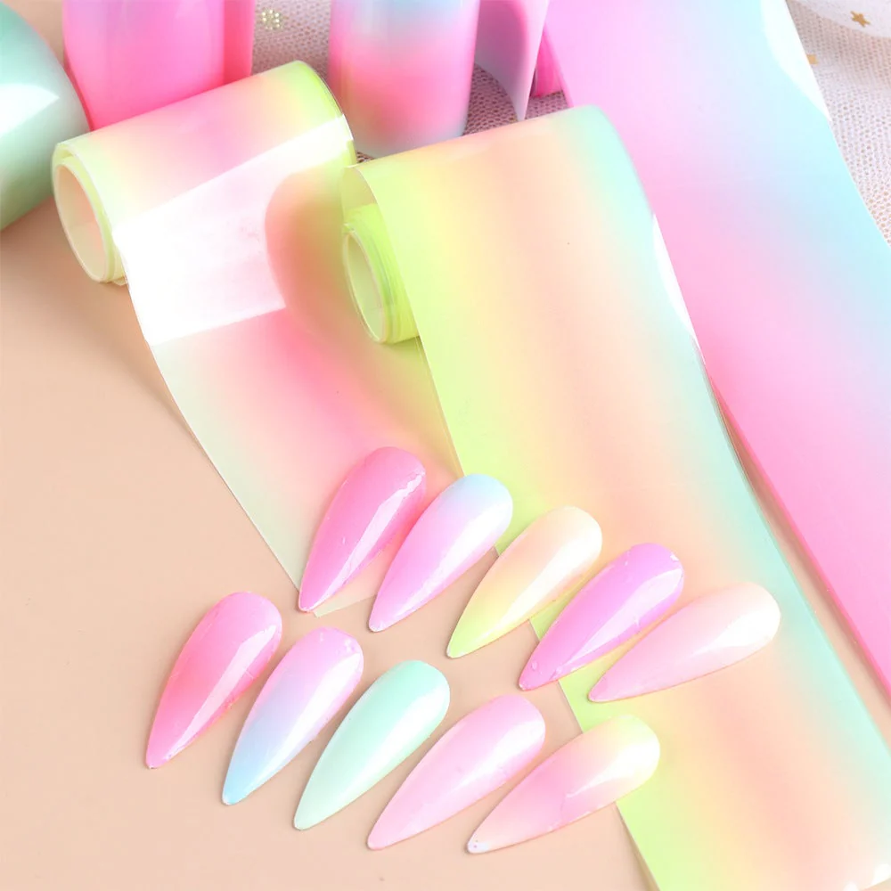 BOX Transfer Foils - Candy Neon ~ 10 ROLLS - Image 4