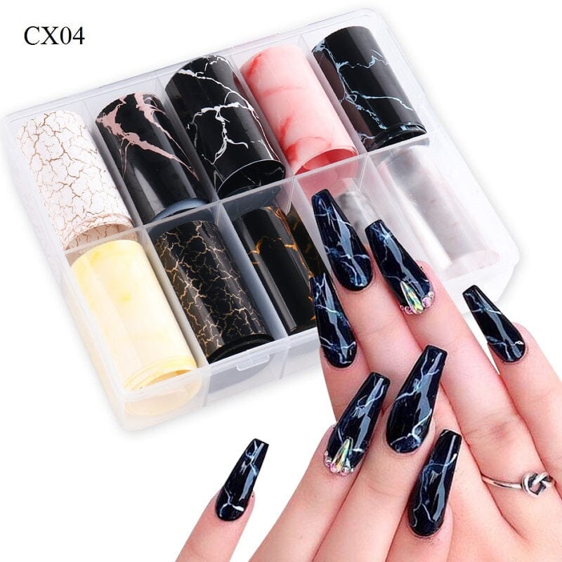 BOX Transfer Foils CX ~ 10 ROLLS - Image 3