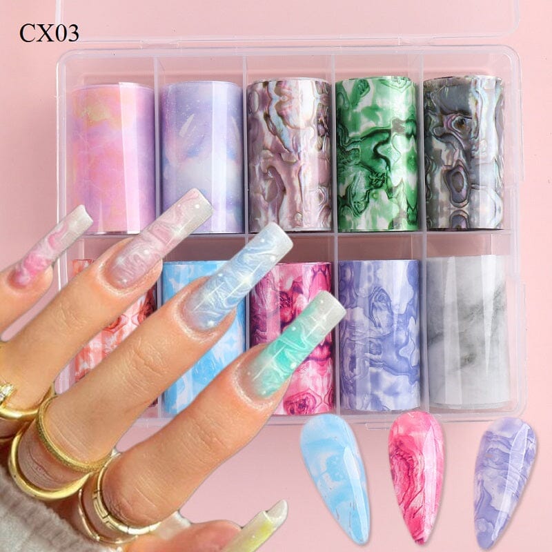 BOX Transfer Foils CX ~ 10 ROLLS - Image 6
