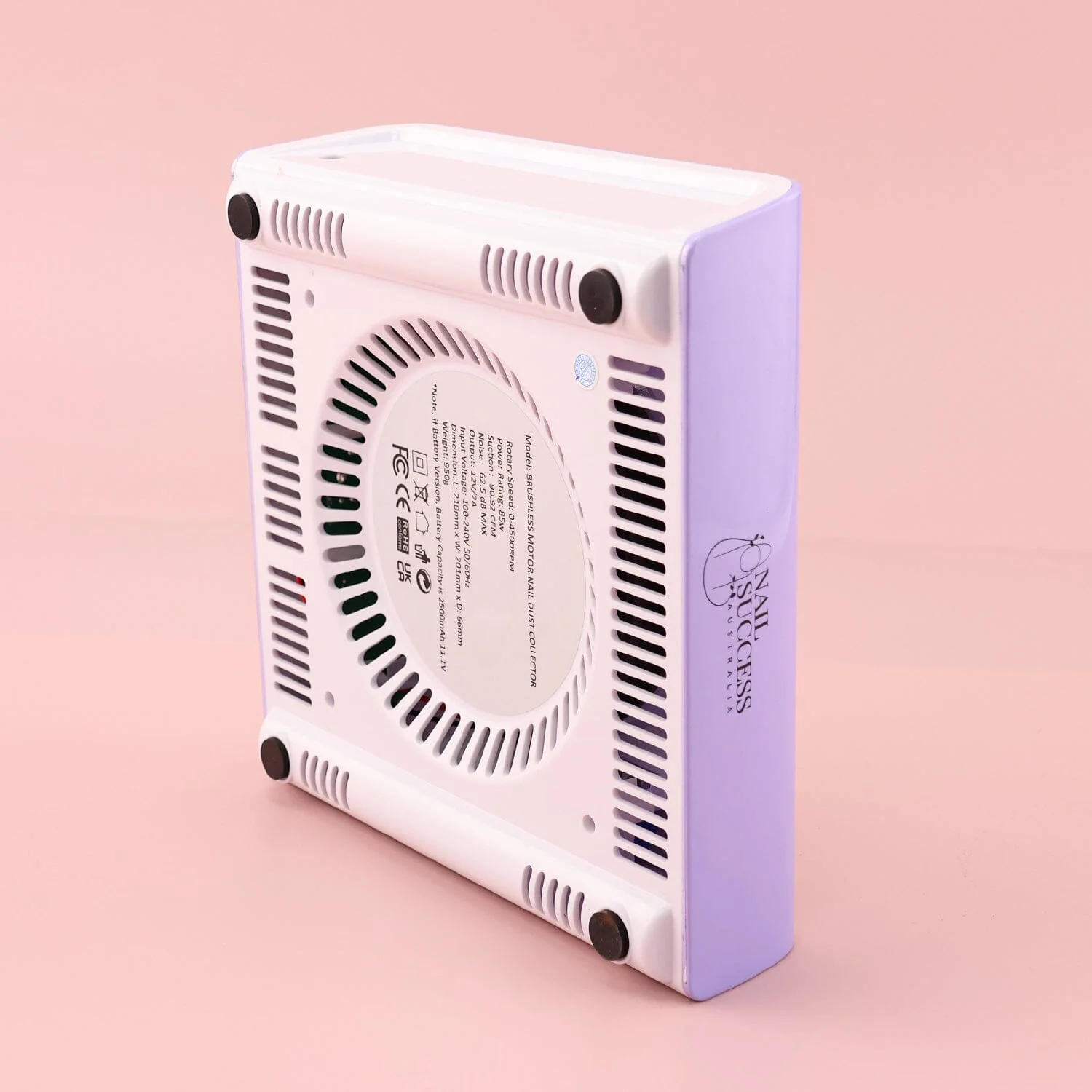 Brushless Pro Nail Dust Collector Rechargeable - Image 15