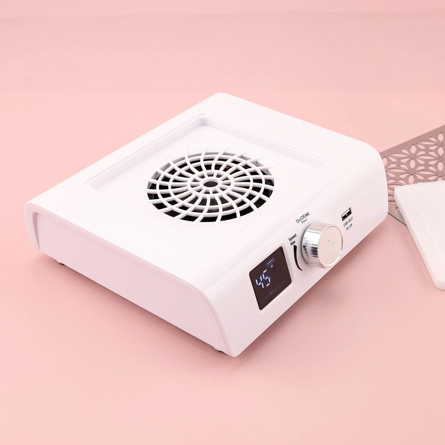 Brushless Pro Nail Dust Collector Rechargeable - Image 6