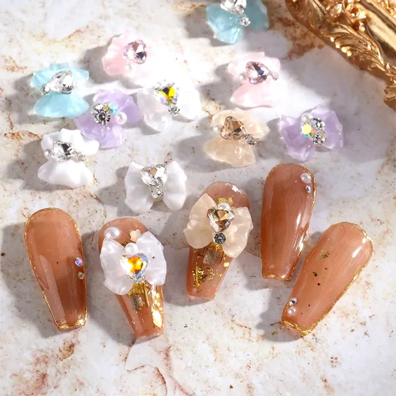 Butterfly Bow Nail Art Decoration Bag - Image 3