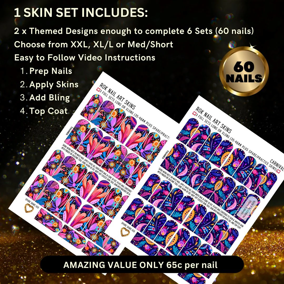 Carnival - Nail Art Skin - Image 3