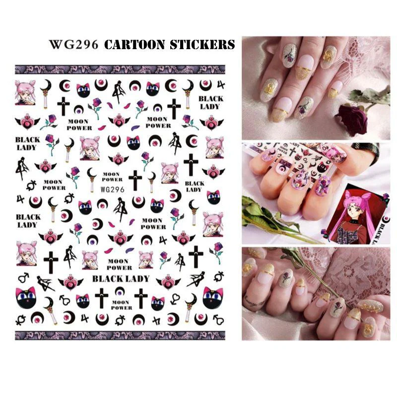 CARTOON Nail Art Stickers - Image 10
