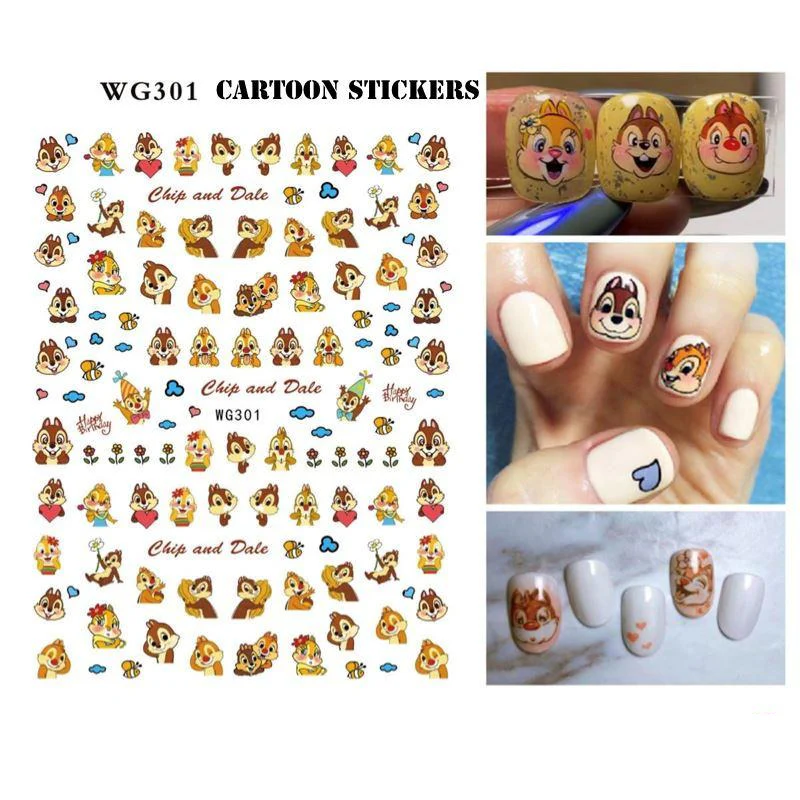 CARTOON Nail Art Stickers - Image 12