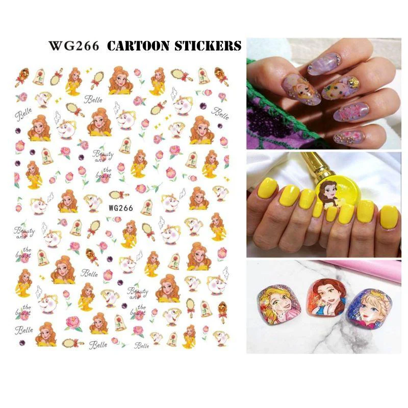 CARTOON Nail Art Stickers - Image 3