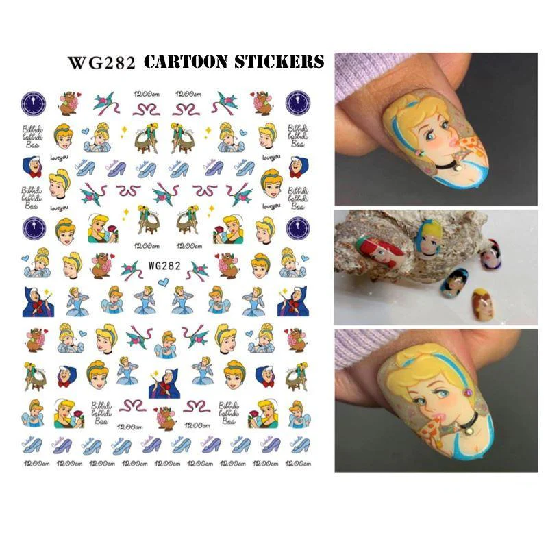 CARTOON Nail Art Stickers - Image 9