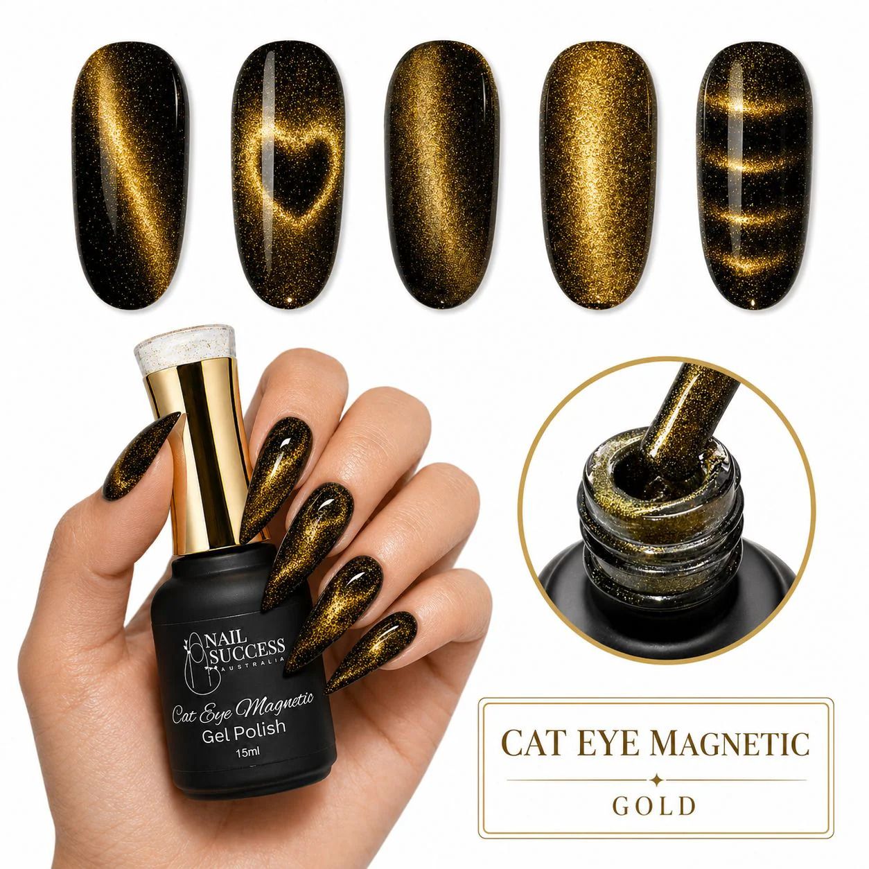 Cat Eye Magnetic Gel Polish - Image 6