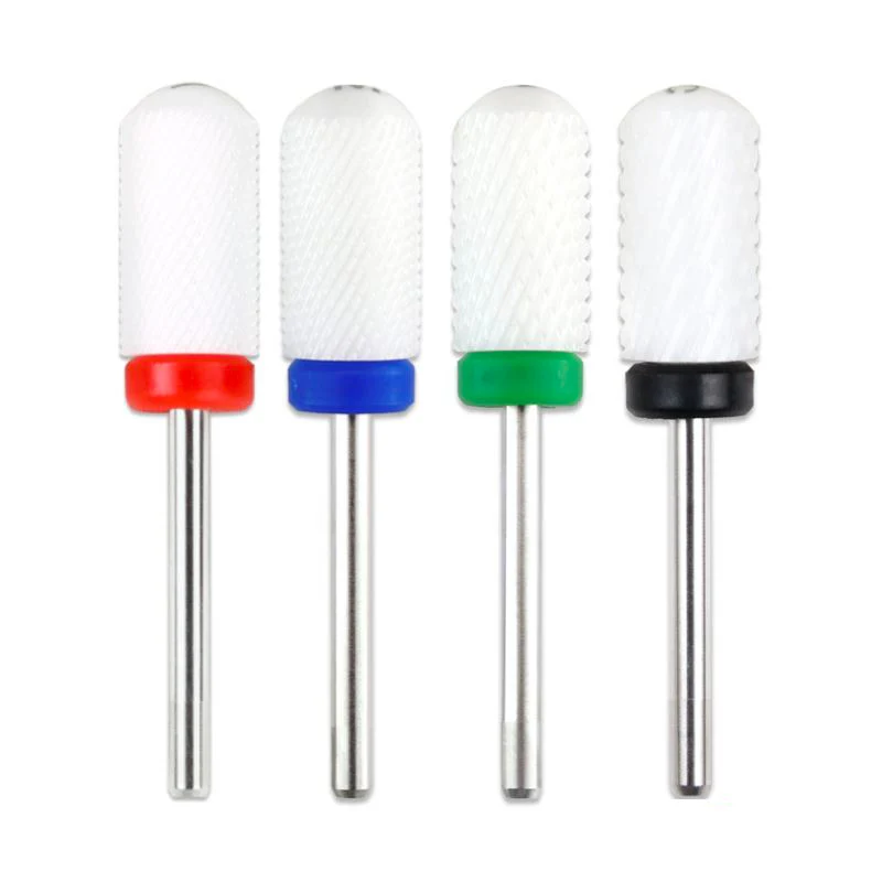 Ceramic Barrel Smooth Top Nail Drill Bit - Image 2