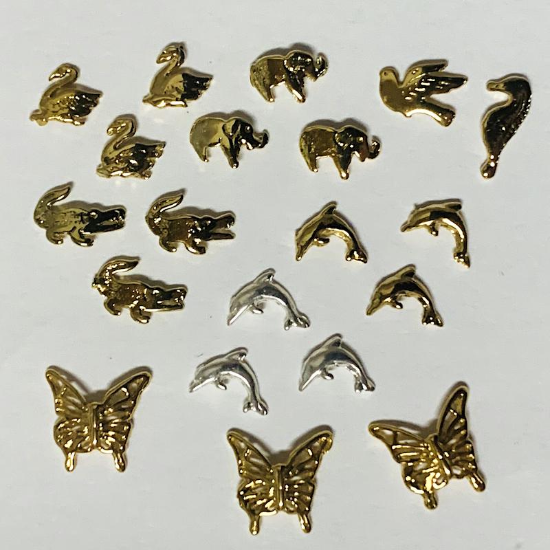 Nail Charms 20pcs bag - Animals