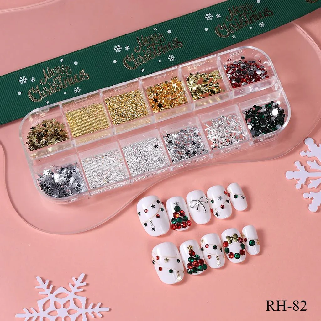 Christmas 3D Nail Charms Tray - Image 4