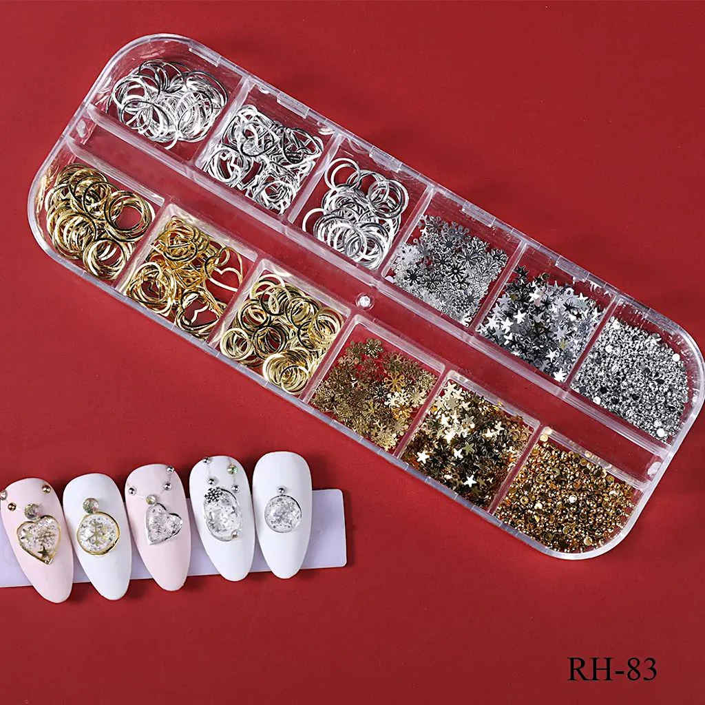 Christmas 3D Nail Charms Tray - Image 5