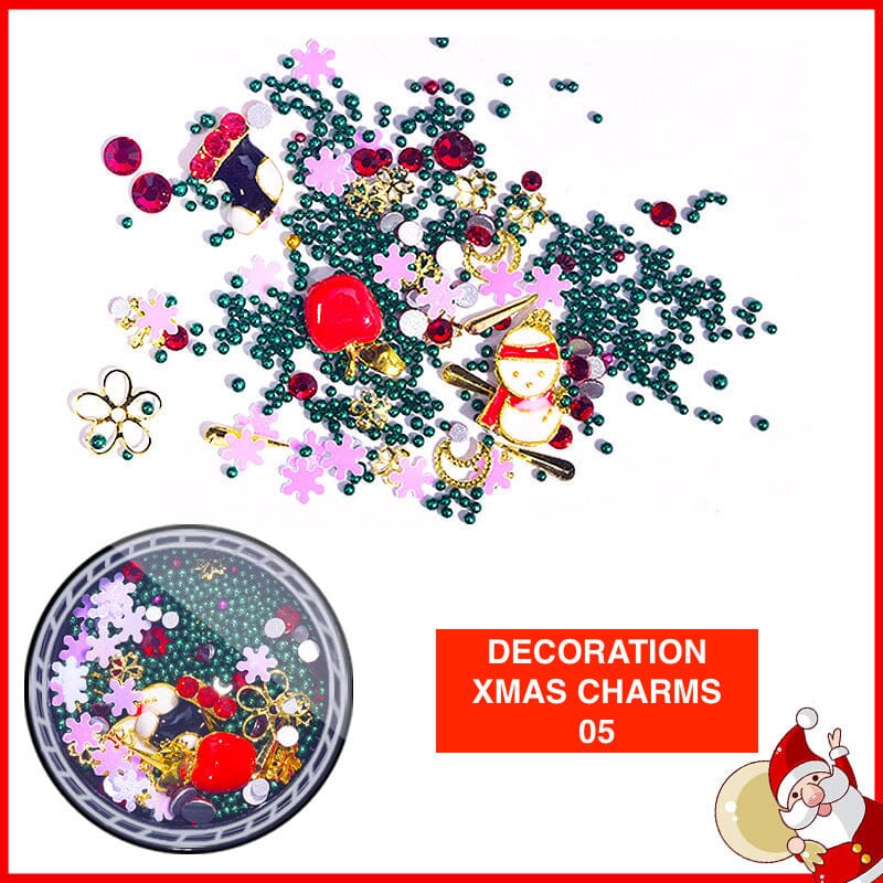Christmas Decoration Nail Art Jar - Image 6