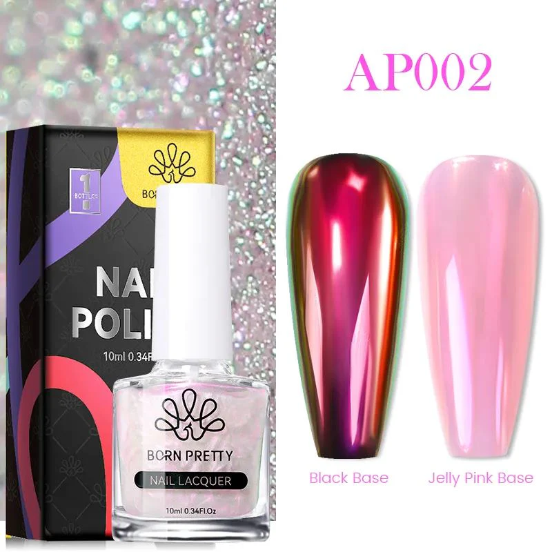 Chrome Aurora Nail Polish Born Pretty - Image 5