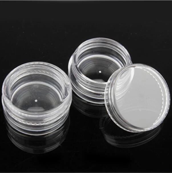 Small Clear Round Jar 12pcs Pack - Image 2