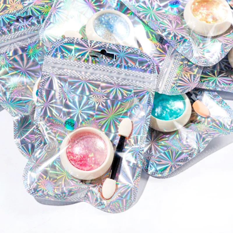Colourful Nail Art Glitter Iridescent Flakes Sequins - Image 5