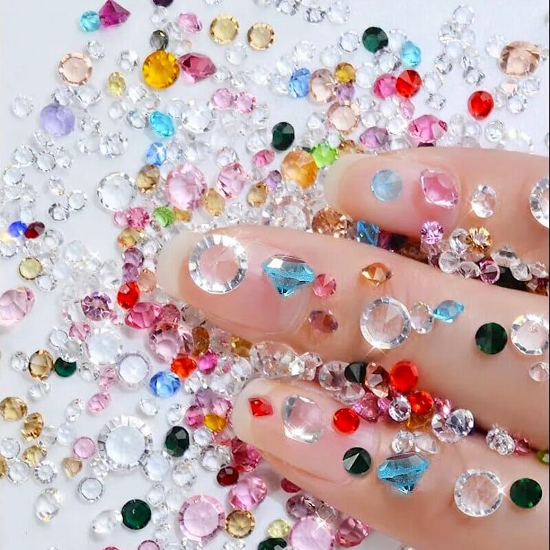 Colourful Rhinestones Crystal Mixed Sizes - Image 3