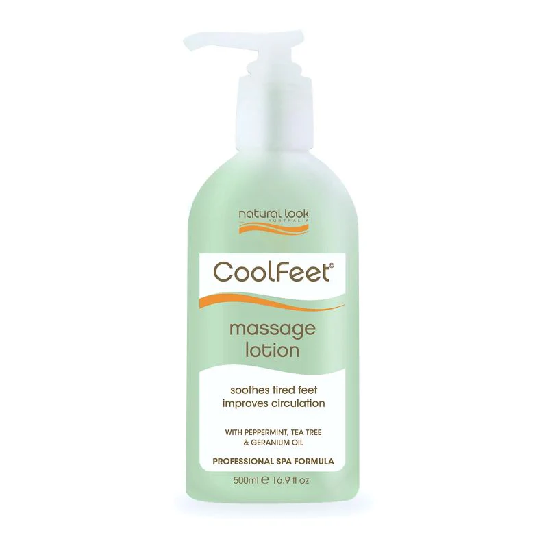 Massage Lotion ~ Cool Feet ~ Natural Look - Image 7