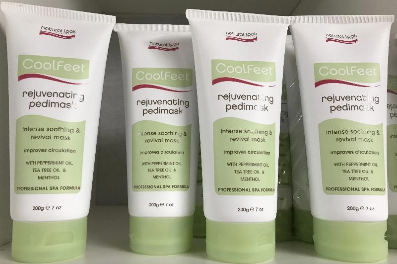 Rejuvenating Pedimask 200g ~ Cool Feet ~ Natural Look - Image 2