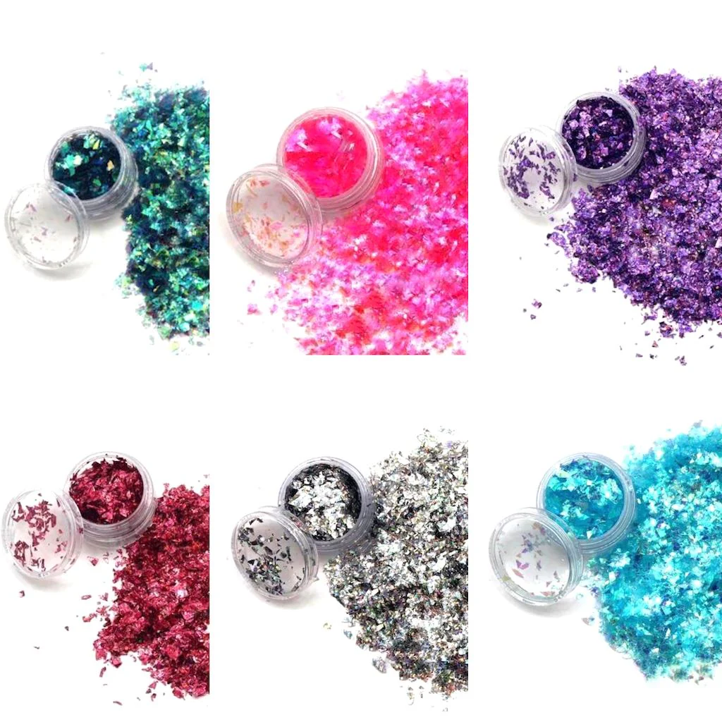 Cracked Ice Nail Art Glitter Flakes - Image 10