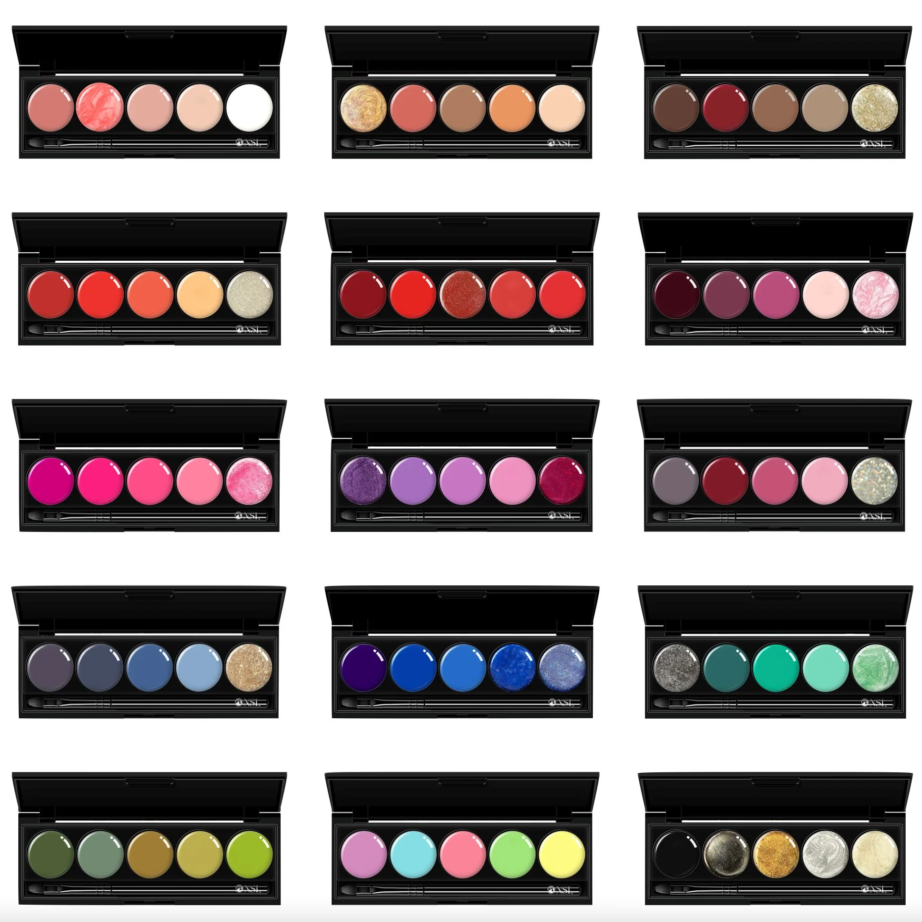 Cream Gel Polish 5in1 Colour Palette - Image 63