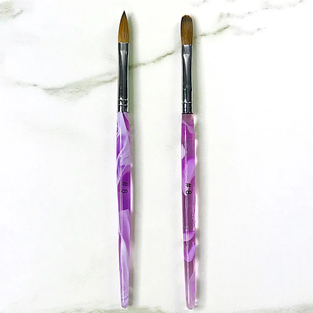 Crimped Kolinsky Acrylic Brush - Image 8