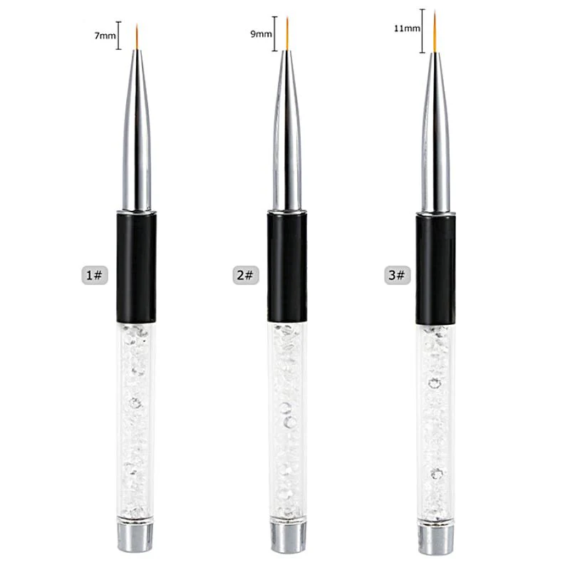 Crystals Nail Art Liner Brush - Image 7