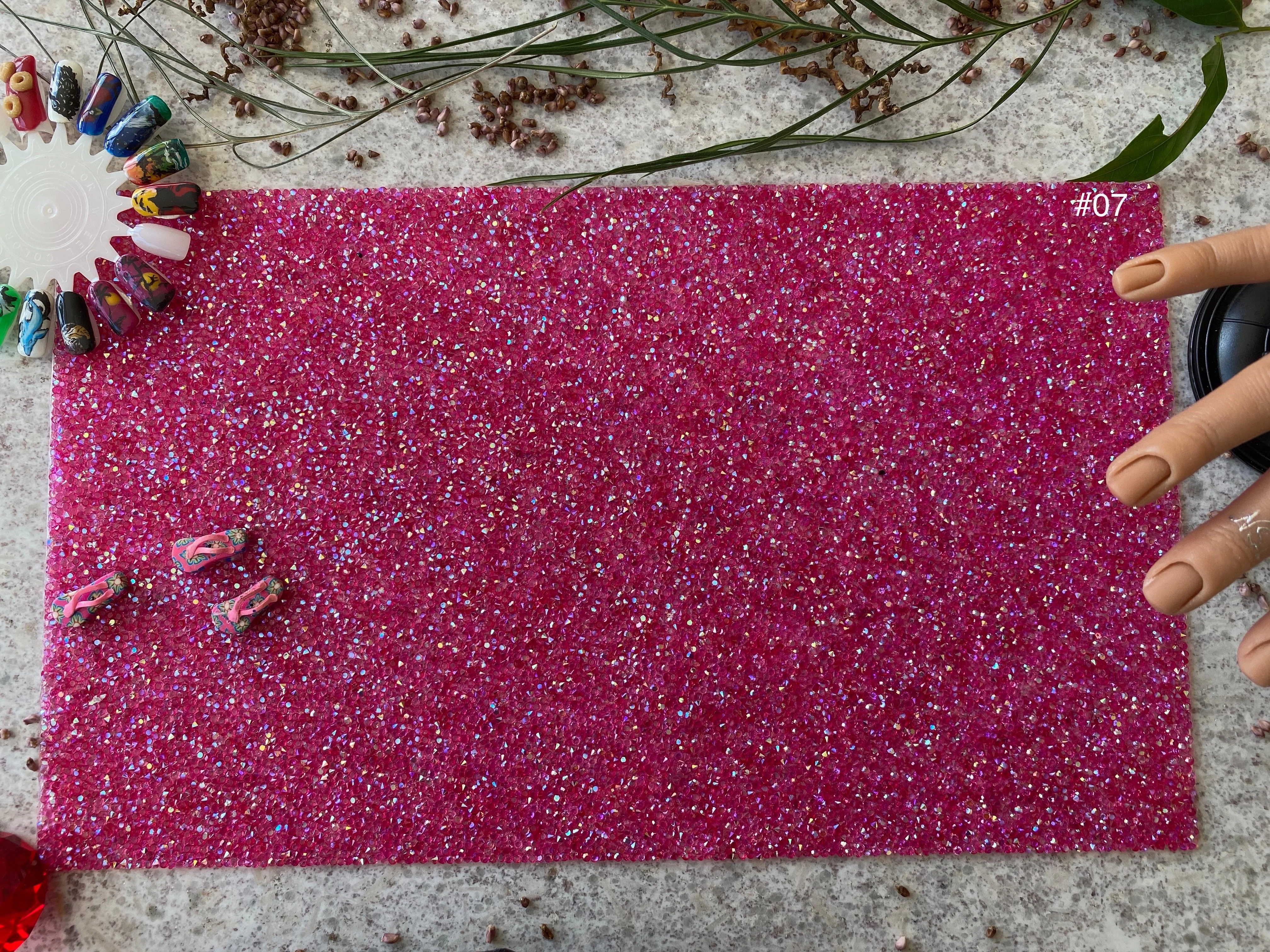 Crystal Diamond Pad - Rhinestones Nail Table Mat - Image 8