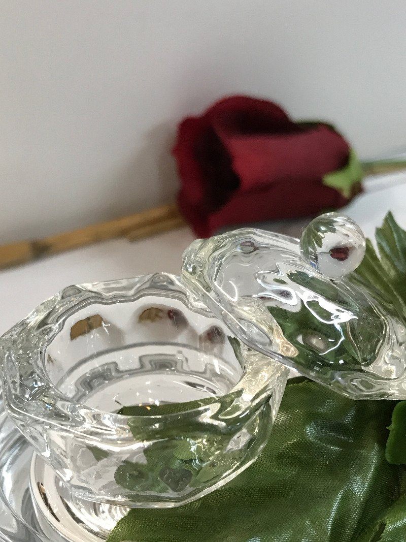 Crystal Glass Jar 10ml - Hexagonal Shape - Image 3